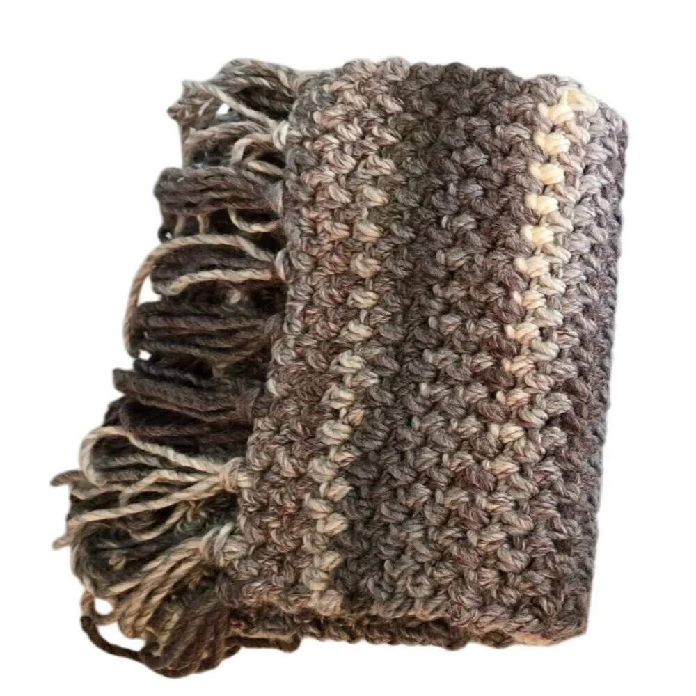 Crochet Shawl Scarf 10